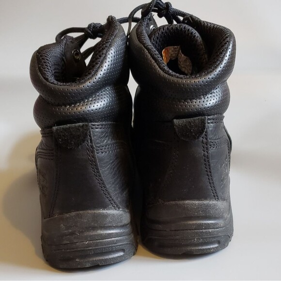 Timberland PRO Women's Black Leather Titan Alloy Toe Work Boot Size 9 M - Picture 7 of 13